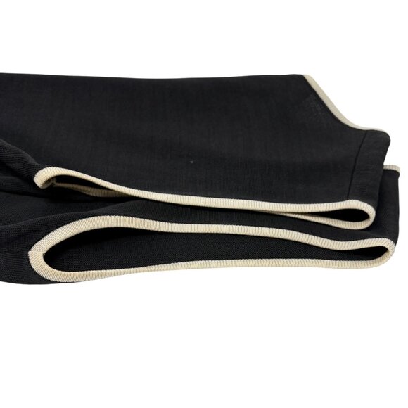 CHANEL Vintage 96C CC Mark Long One-piece Dress #40 Black [106478] - Picture 9 of 14